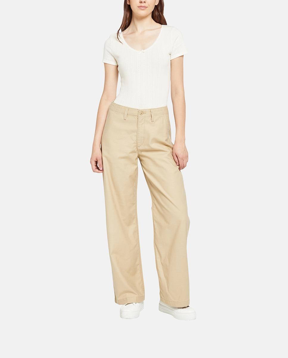Imagen 0 de Pantalón recto 90s Straight? de mujer tiro medio