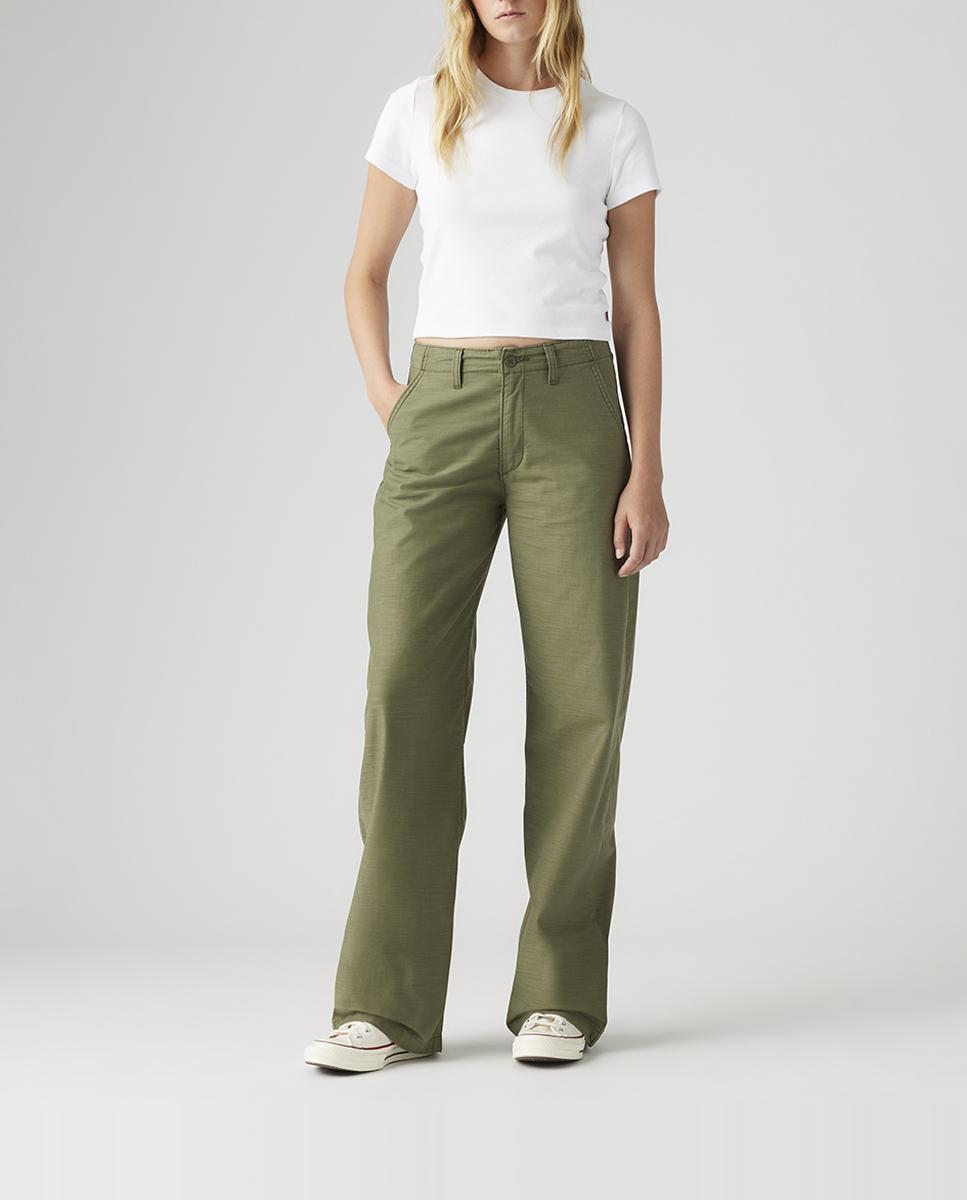 Imagen 0 de Pantalón recto 90s Straight? de mujer tiro medio