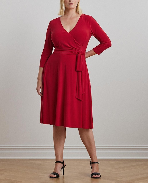 Imagen 0 de Vestido cruzado de punto