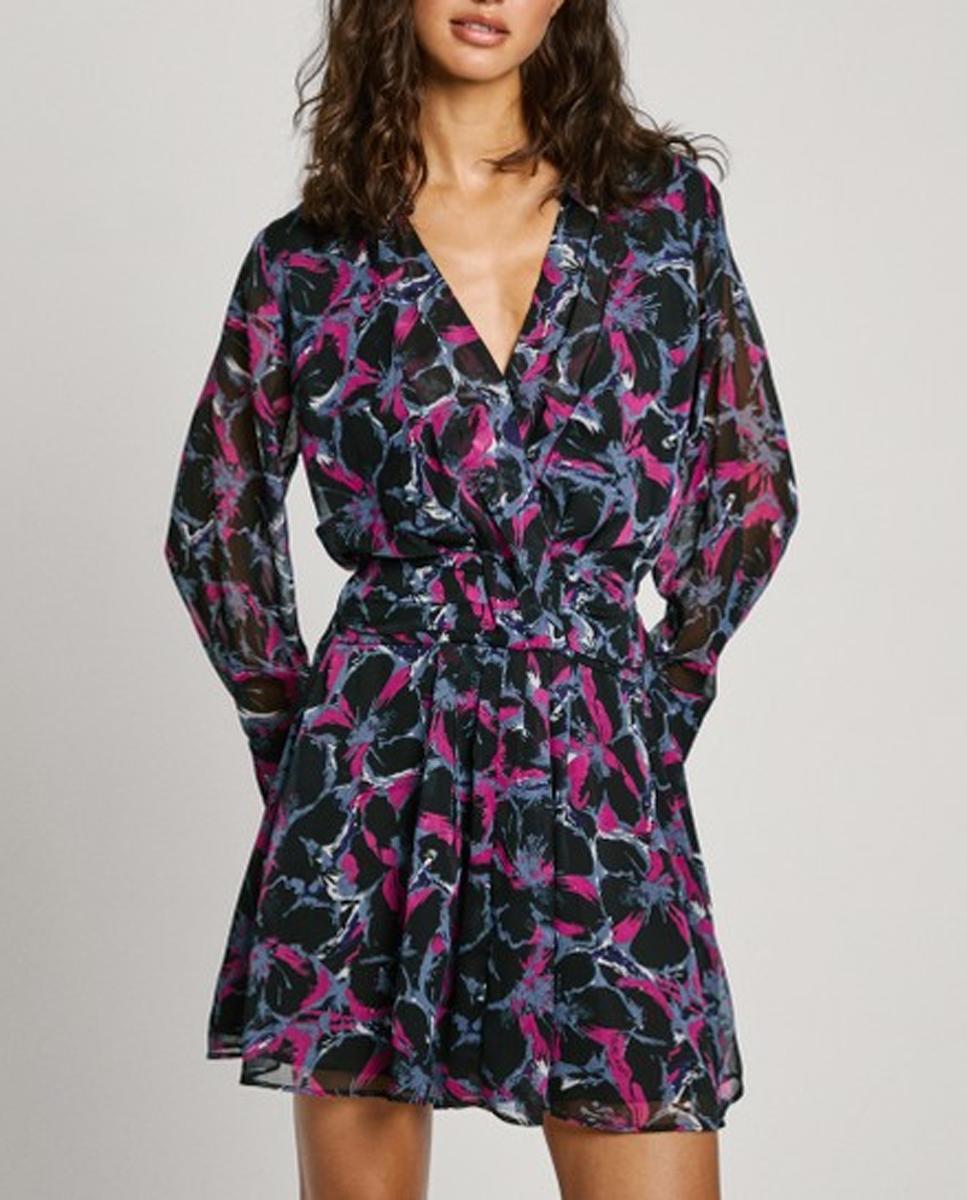 Imagen 0 de Vestido de mujer corto manga larga