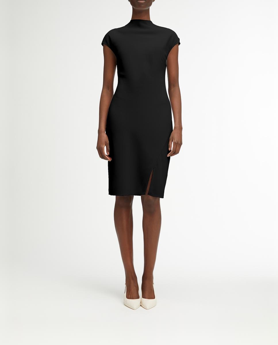 Imagen 0 de Vestido de mujer corto en crepé