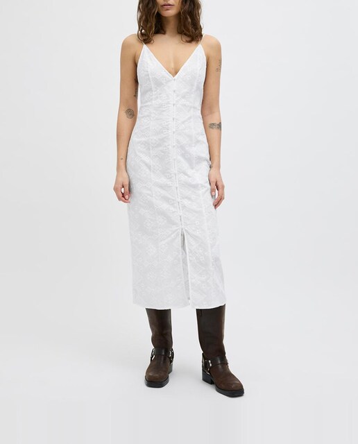 Imagen 0 de Vestido midi de tirantes