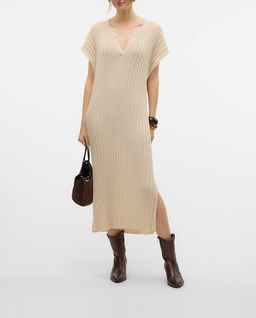 Imagen 0 de Vestido recto de punto fino