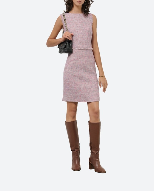 Imagen 0 de Vestido sin mangas recto tweed