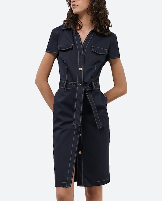 Imagen 0 de Vestido camisero manga corta