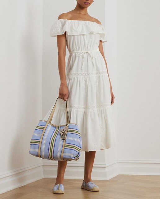 Imagen 0 de Vestido midi de algodón