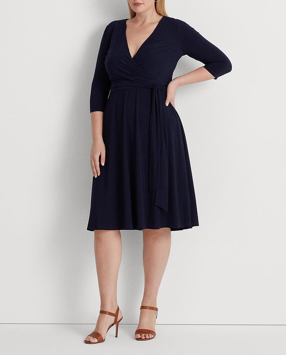 Imagen 0 de Jersey de mujer talla grande de cuello pico