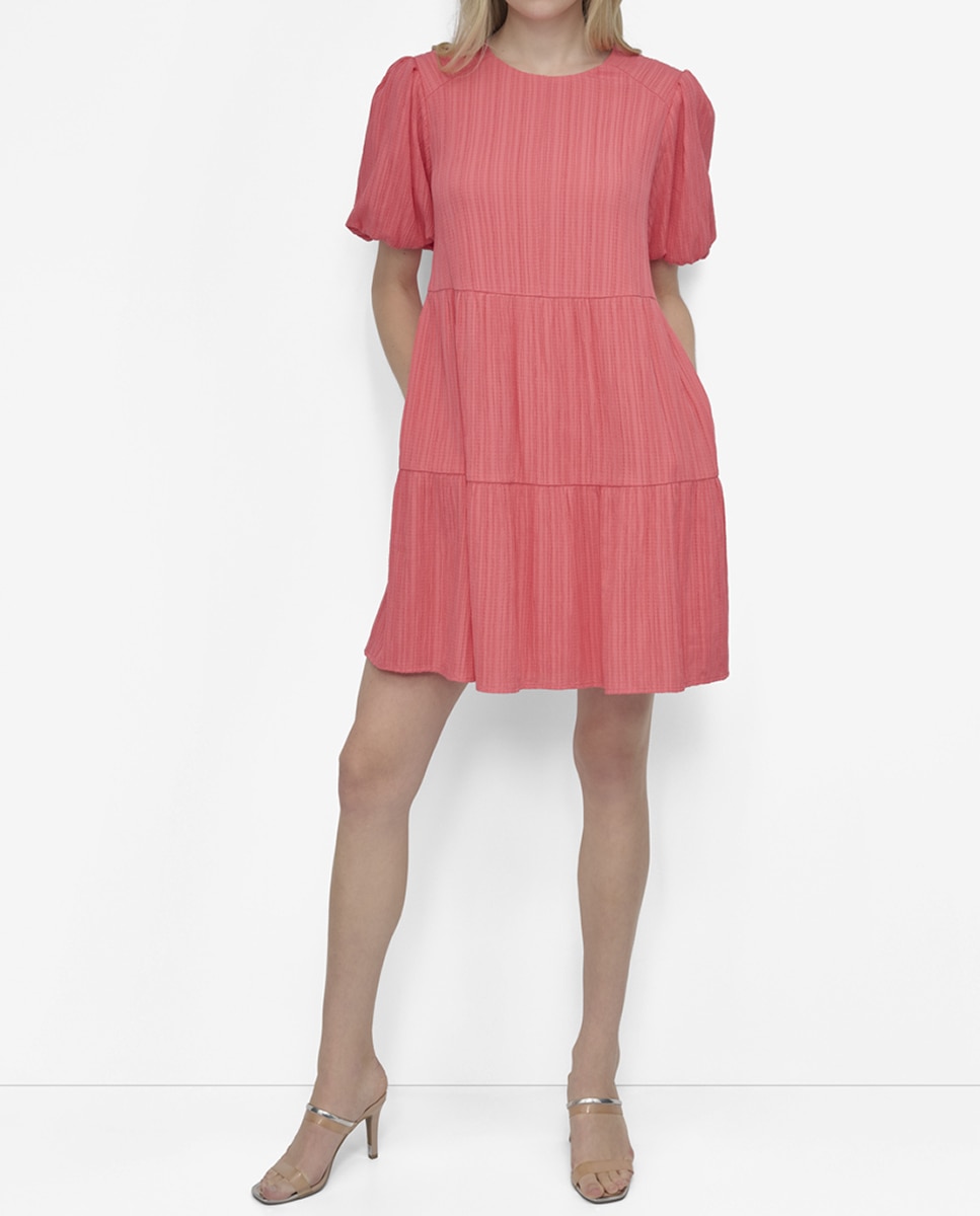 Imagen 0 de Vestido de volantes sin mangas