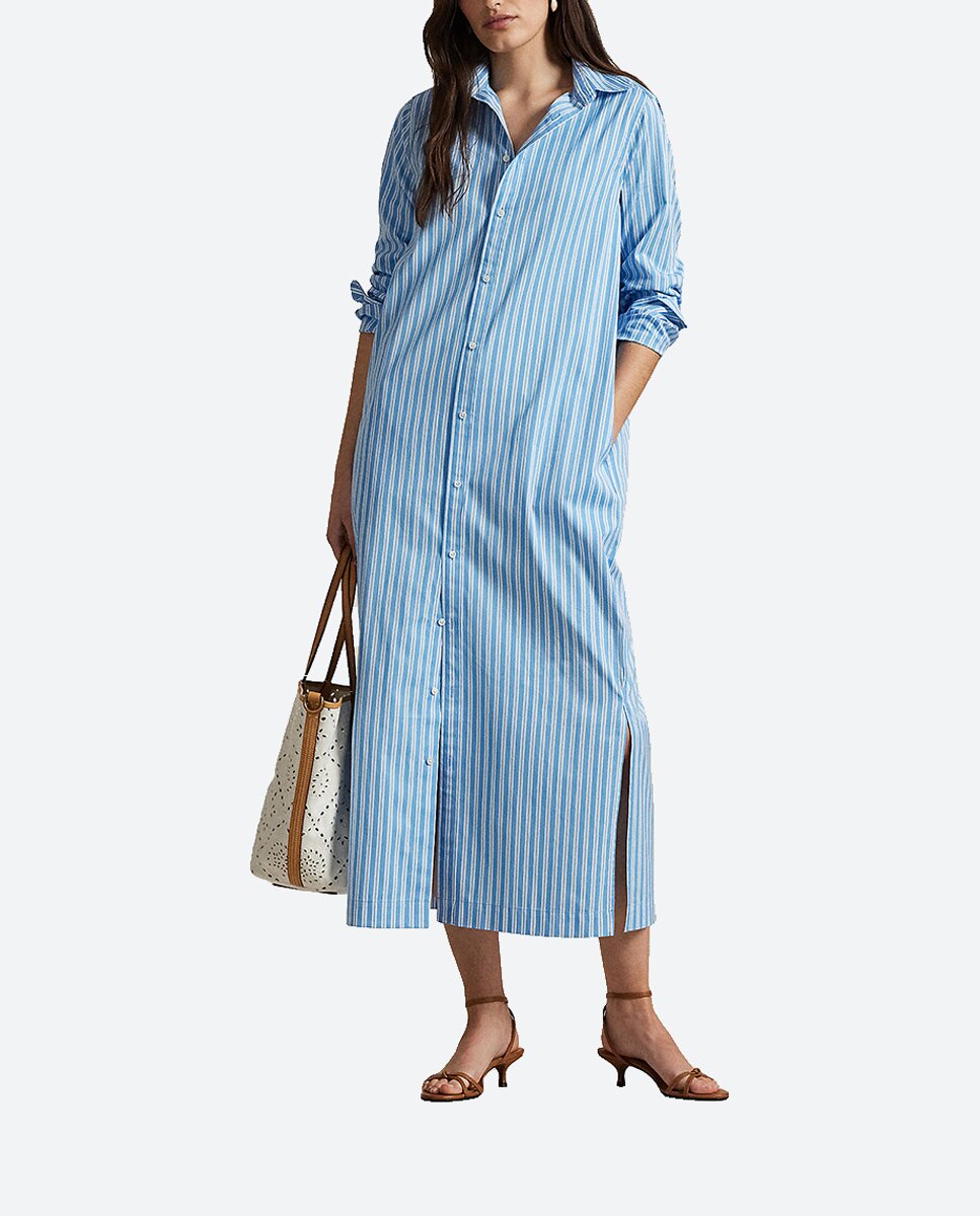 Imagen 0 de Vestido camisero de algodón