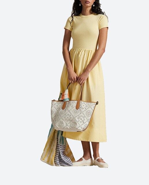 Imagen 0 de Vestido de algodón de manga corta