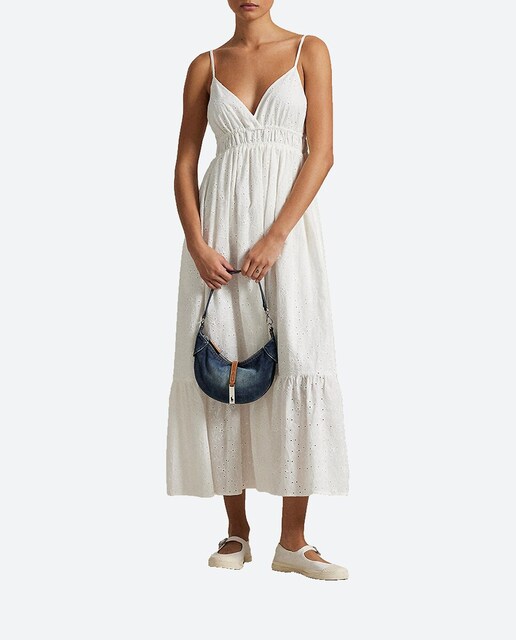 Imagen 0 de Vestido largo de algodón