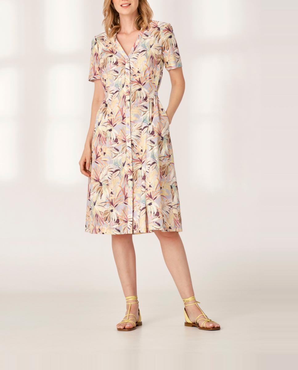 Imagen 0 de Vestido entallado con vuelo