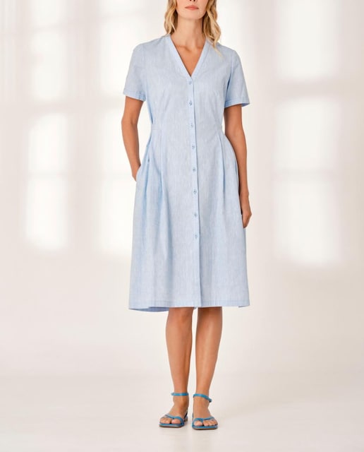 Imagen 0 de Vestido  camisero floral