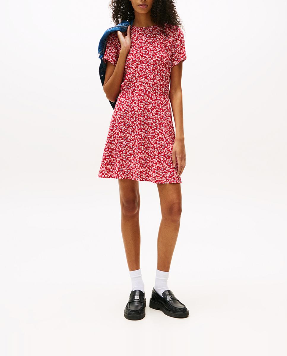 Imagen 0 de Vestido mini de mujer con estampado floral
