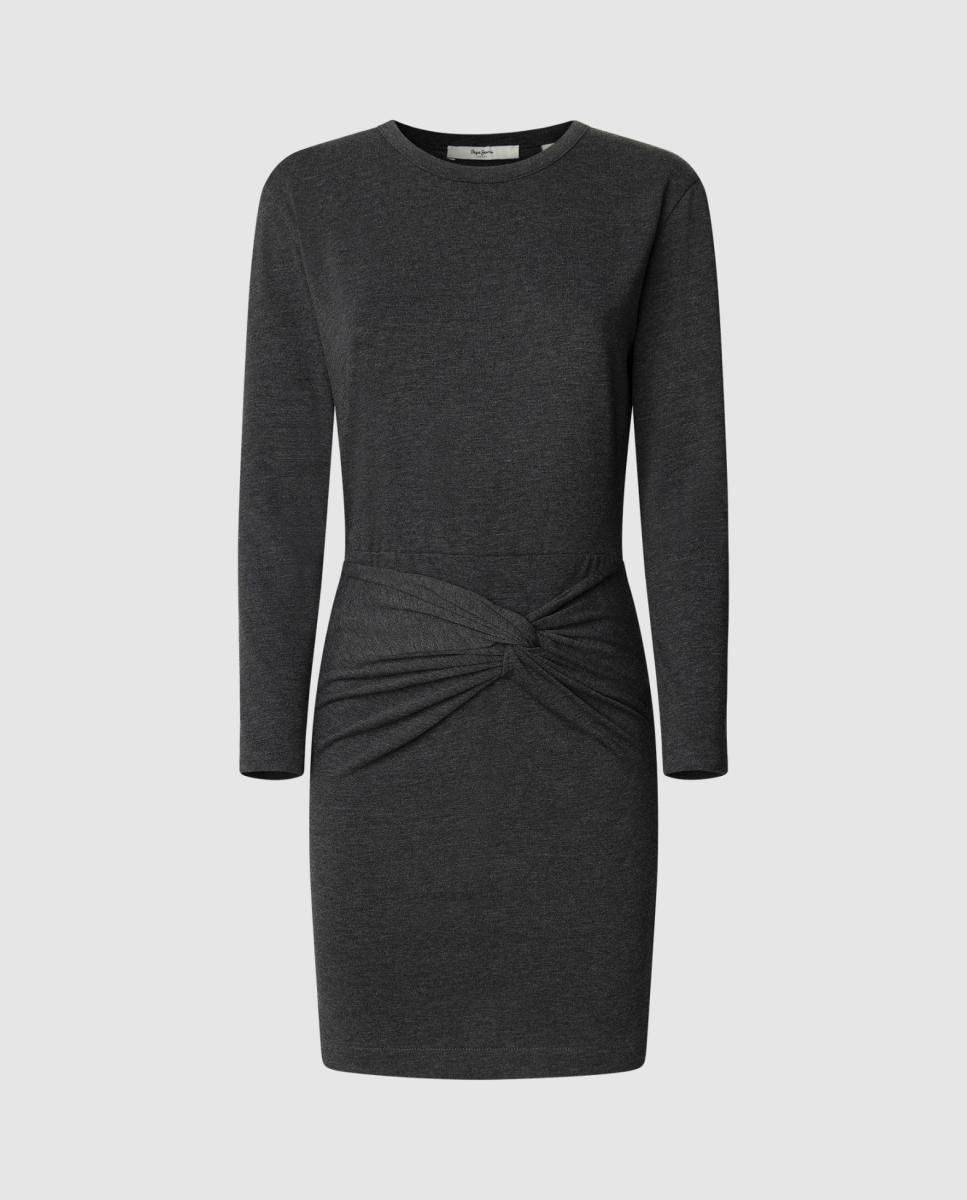 Imagen 0 de Vestido de mujer corto detalle drapeado