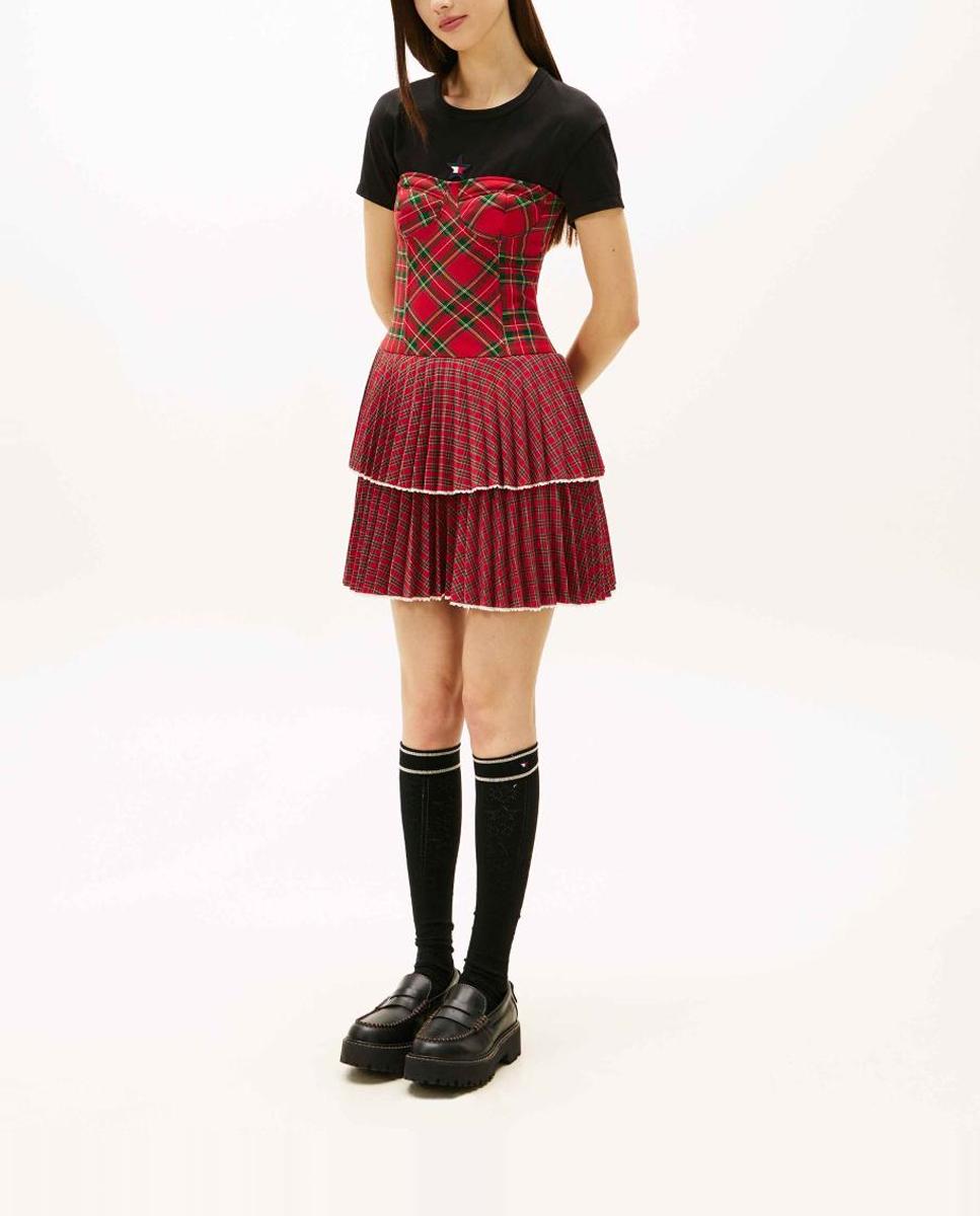 Imagen 0 de Vestido de mujer cuadros Tommy Girl