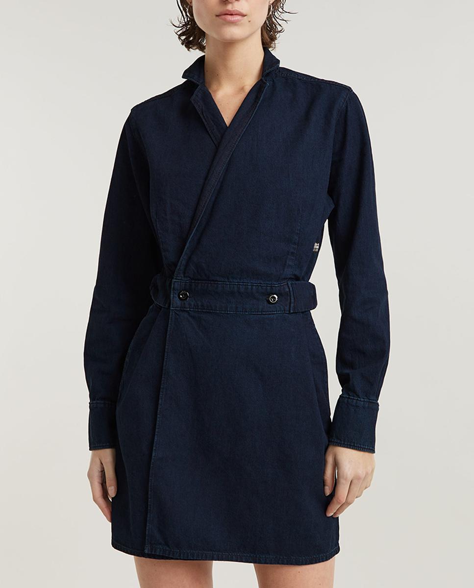 Imagen 0 de Vestido Wrap largo de mujer