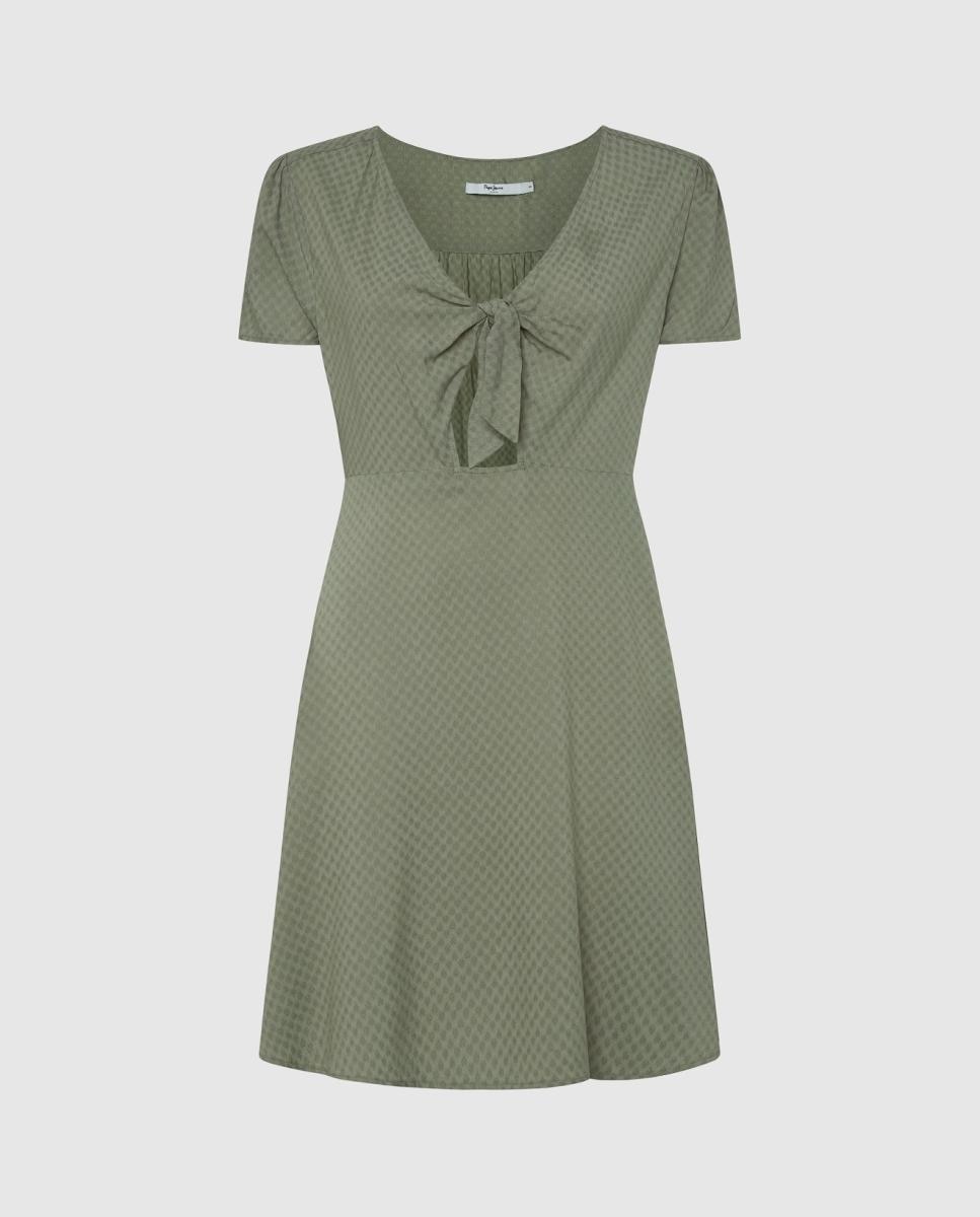 Imagen 0 de Vestido de mujer corto canesú en hombros