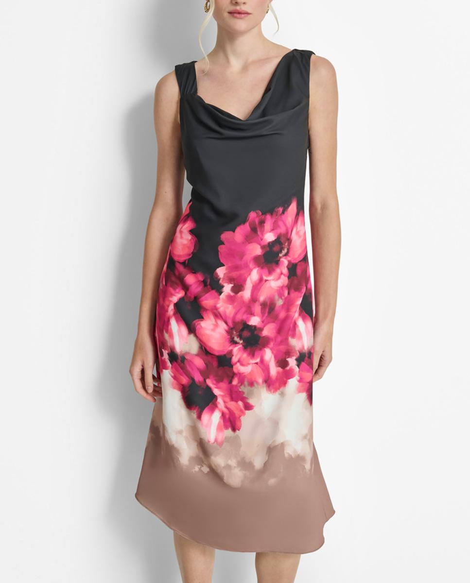 Imagen 0 de Vestido estampado posicionado