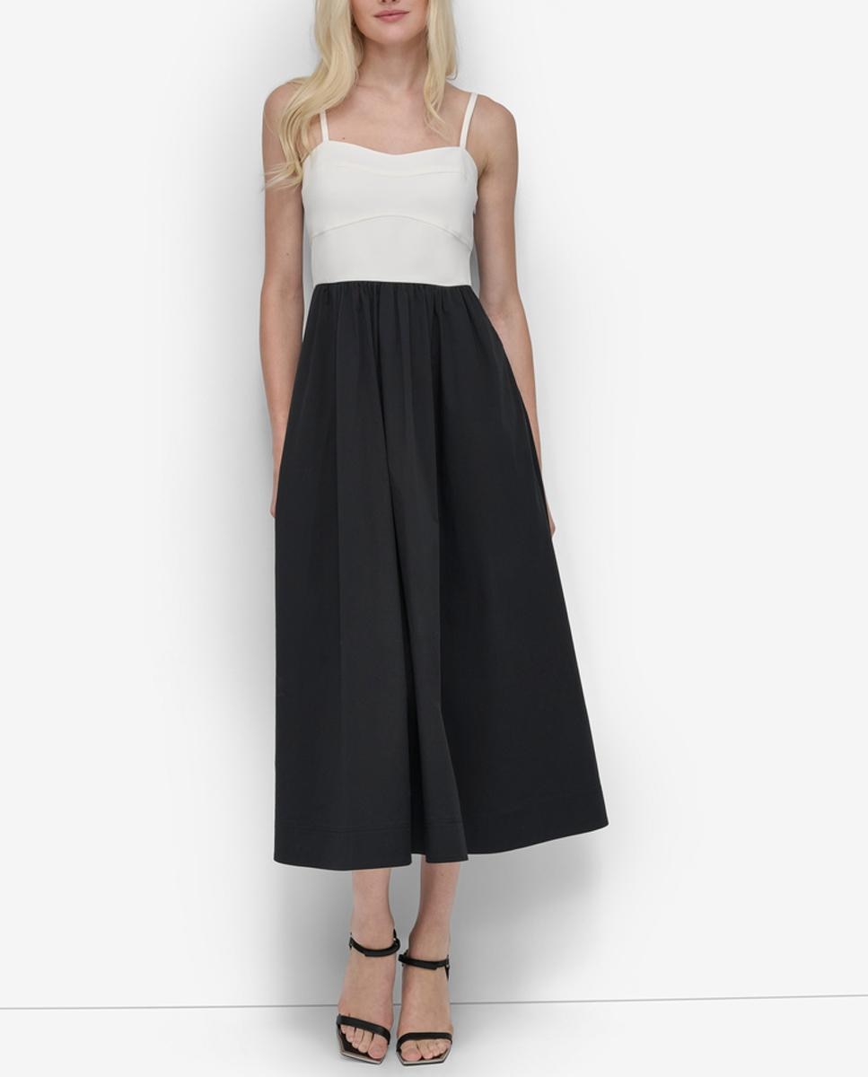 Imagen 0 de Vestido combinado