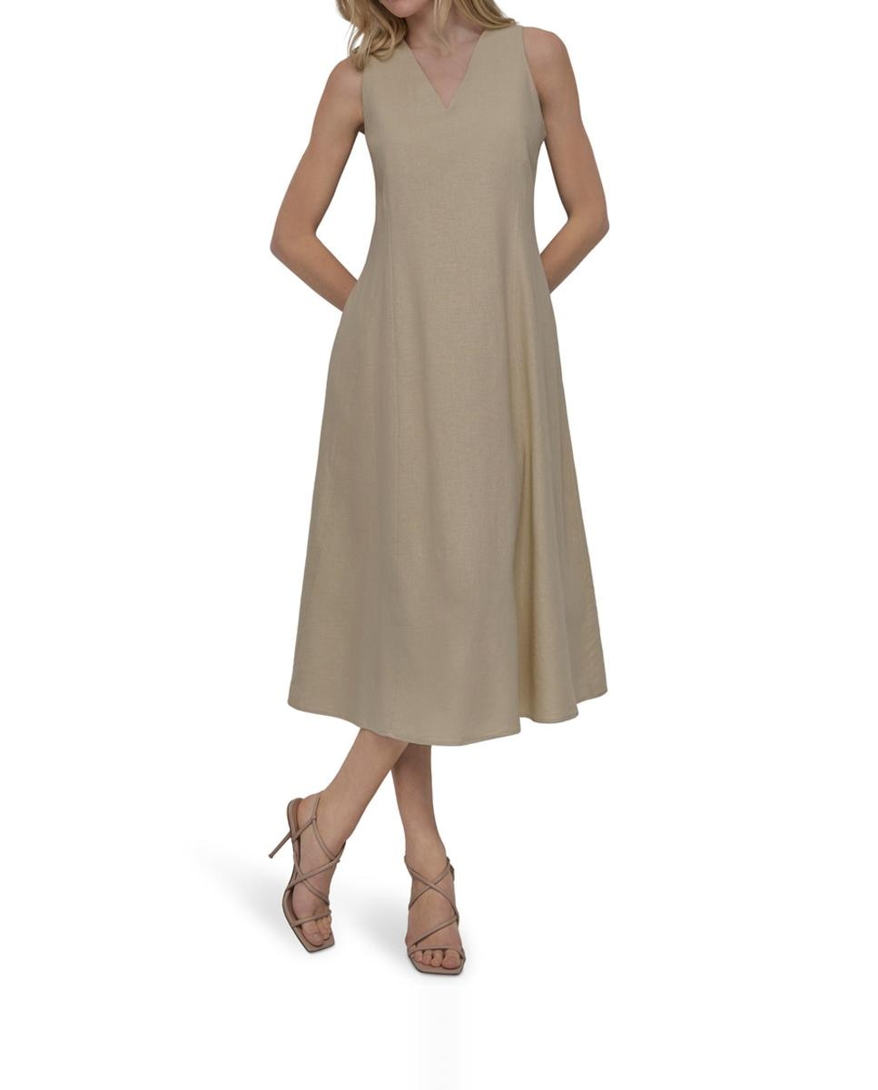Imagen 0 de Vestido midi godet