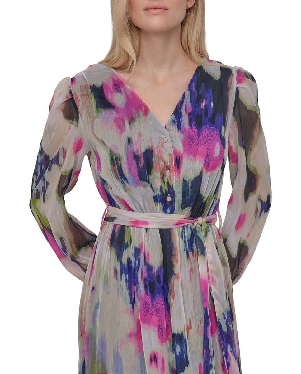 Imagen 0 de Vestido fluido volante