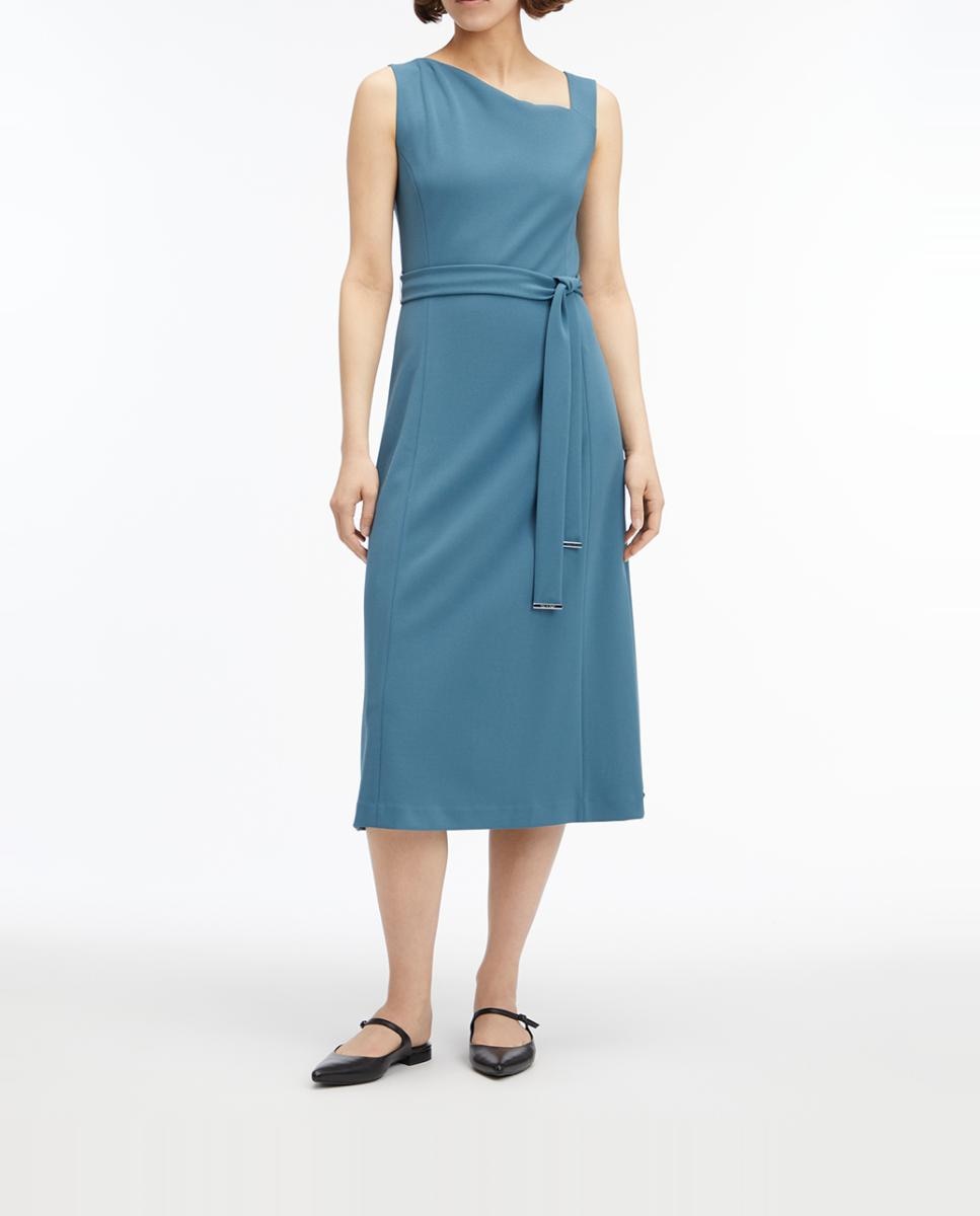 Imagen 0 de Vestido de mujer midi en scuba crepé