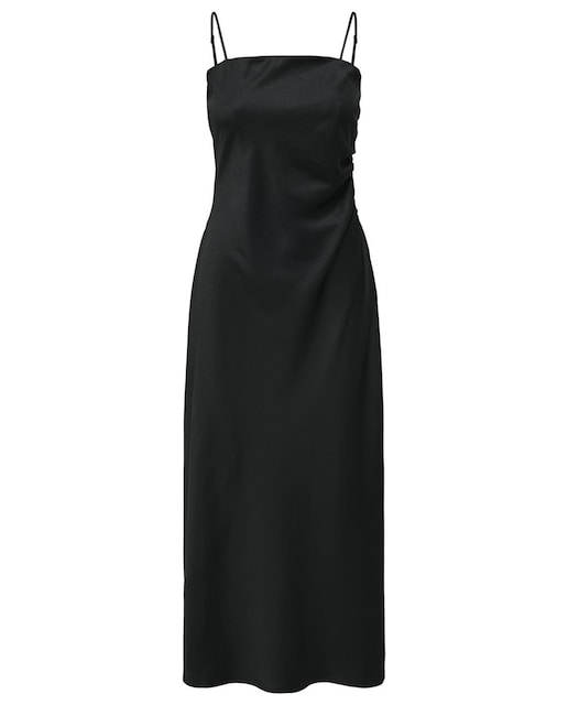 Imagen 0 de Vestido largo estilo satinado