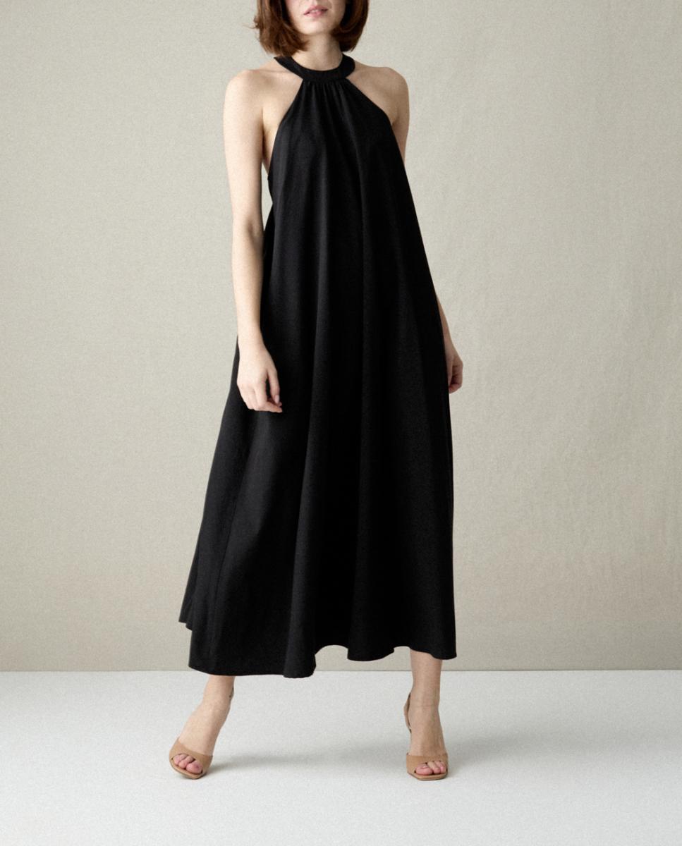 Imagen 0 de Vestido al cuello popelín