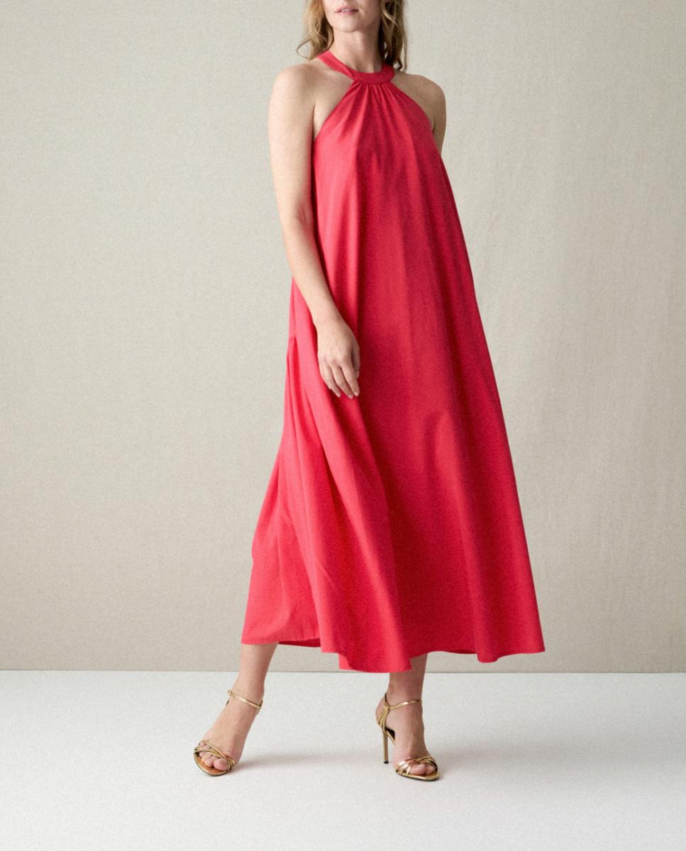 Imagen 0 de Vestido al cuello popelín