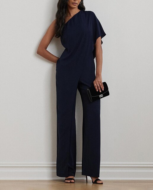 Imagen 0 de Mono largo de mujer de una sola manga con volante