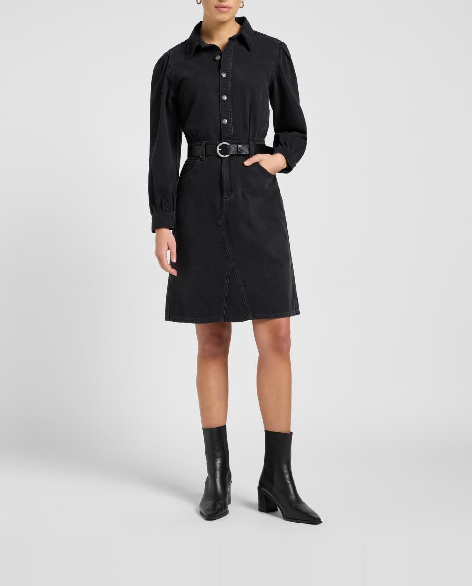 Imagen 0 de Vestido largo de mujer manga larga
