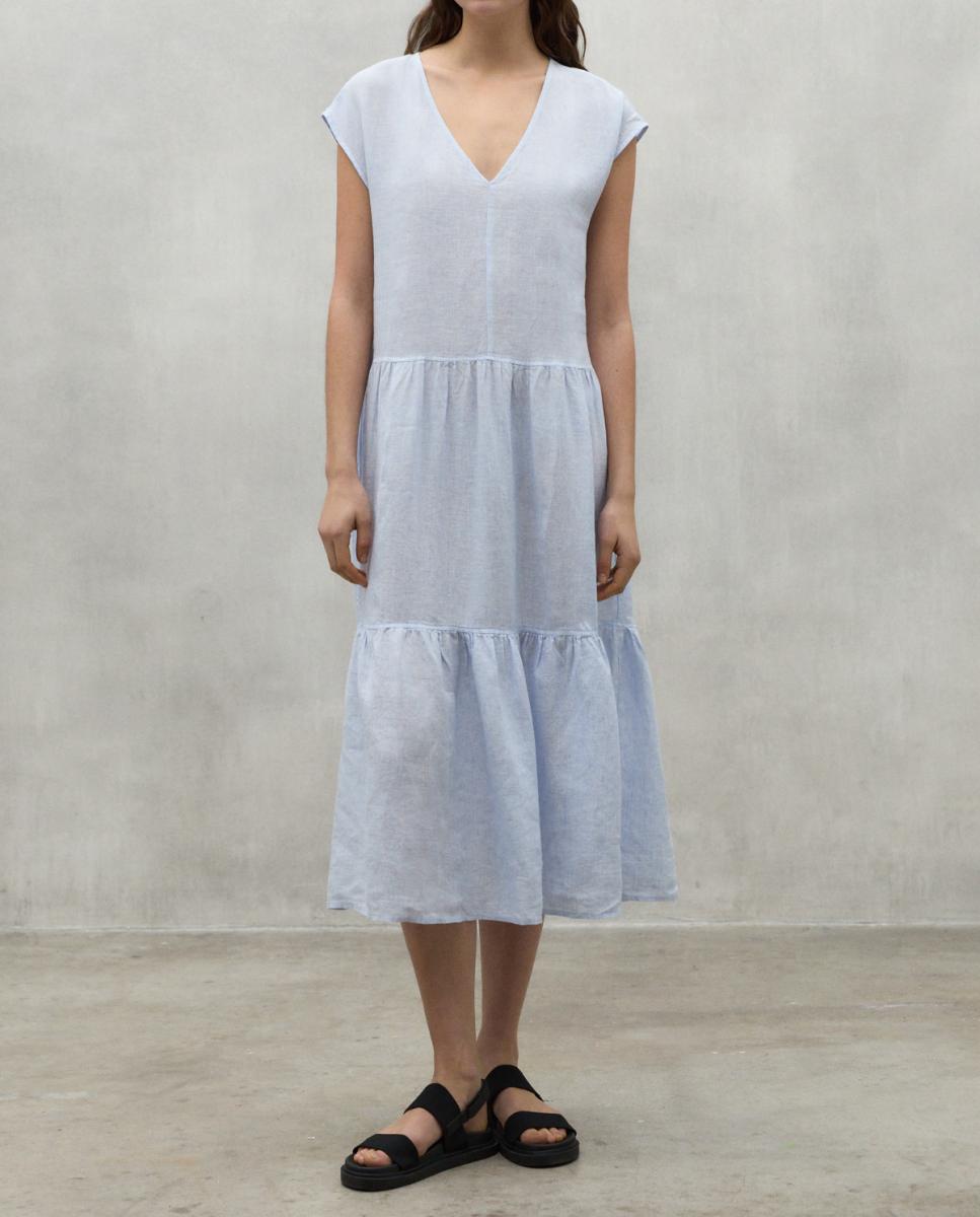 Imagen 0 de Vestido mujer lino sostenible