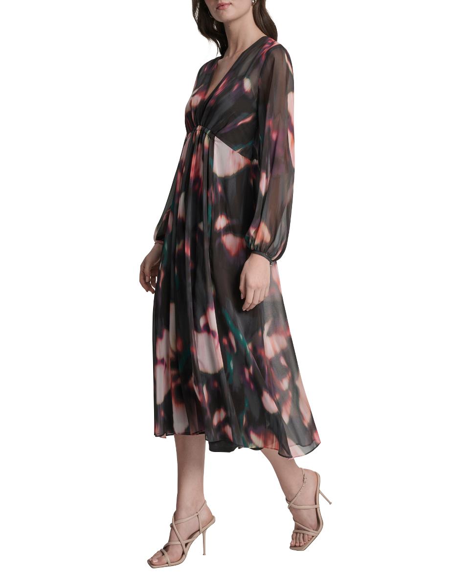 Imagen 0 de Vestido midi fluido