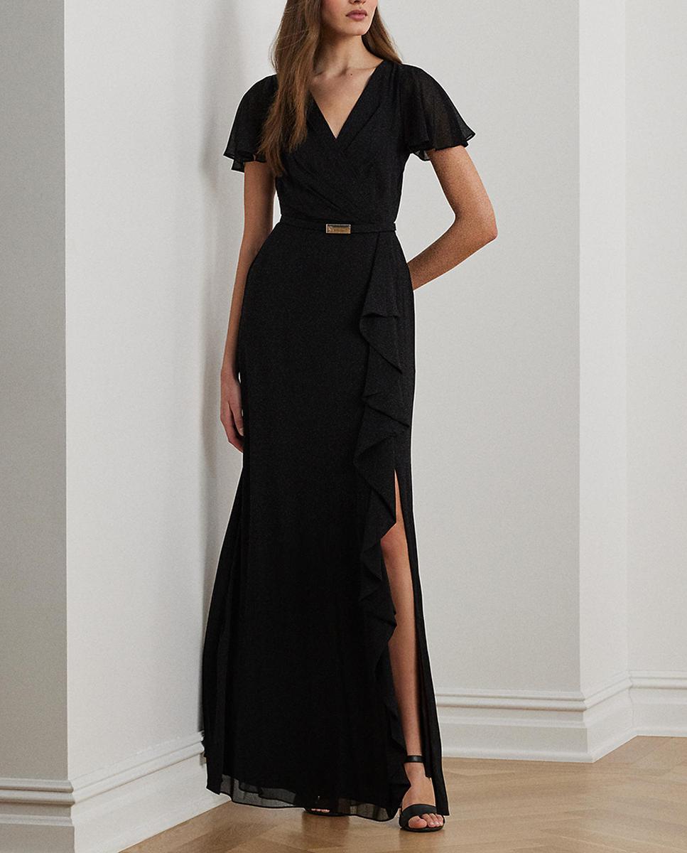 Imagen 0 de Vestido largo georgette vaporoso