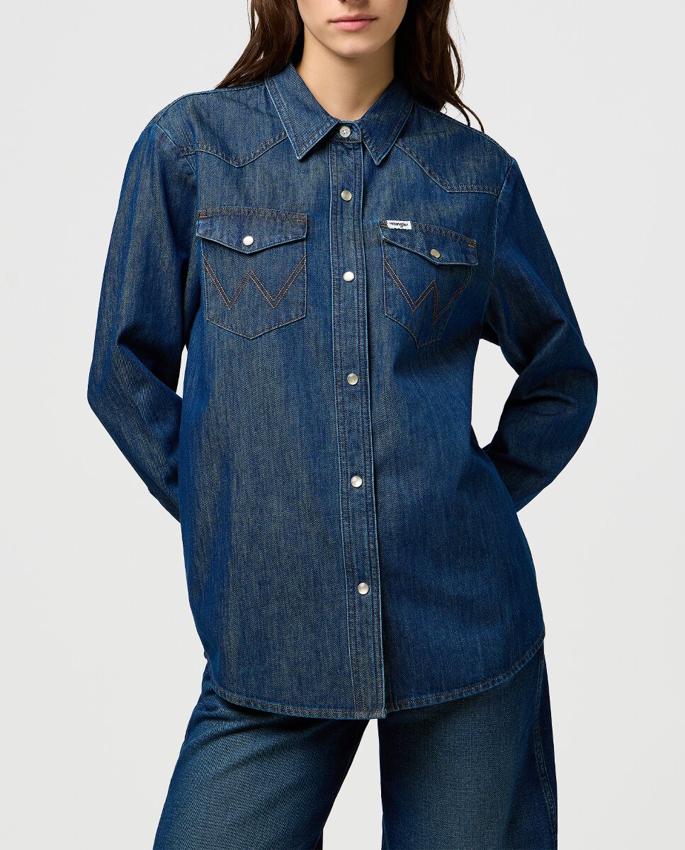 Imagen 0 de Camisa de manga larga de mujer
