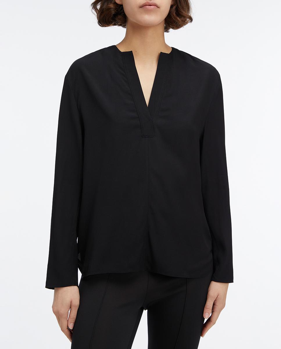 Imagen 0 de Blusa de mujer con cuello en V
