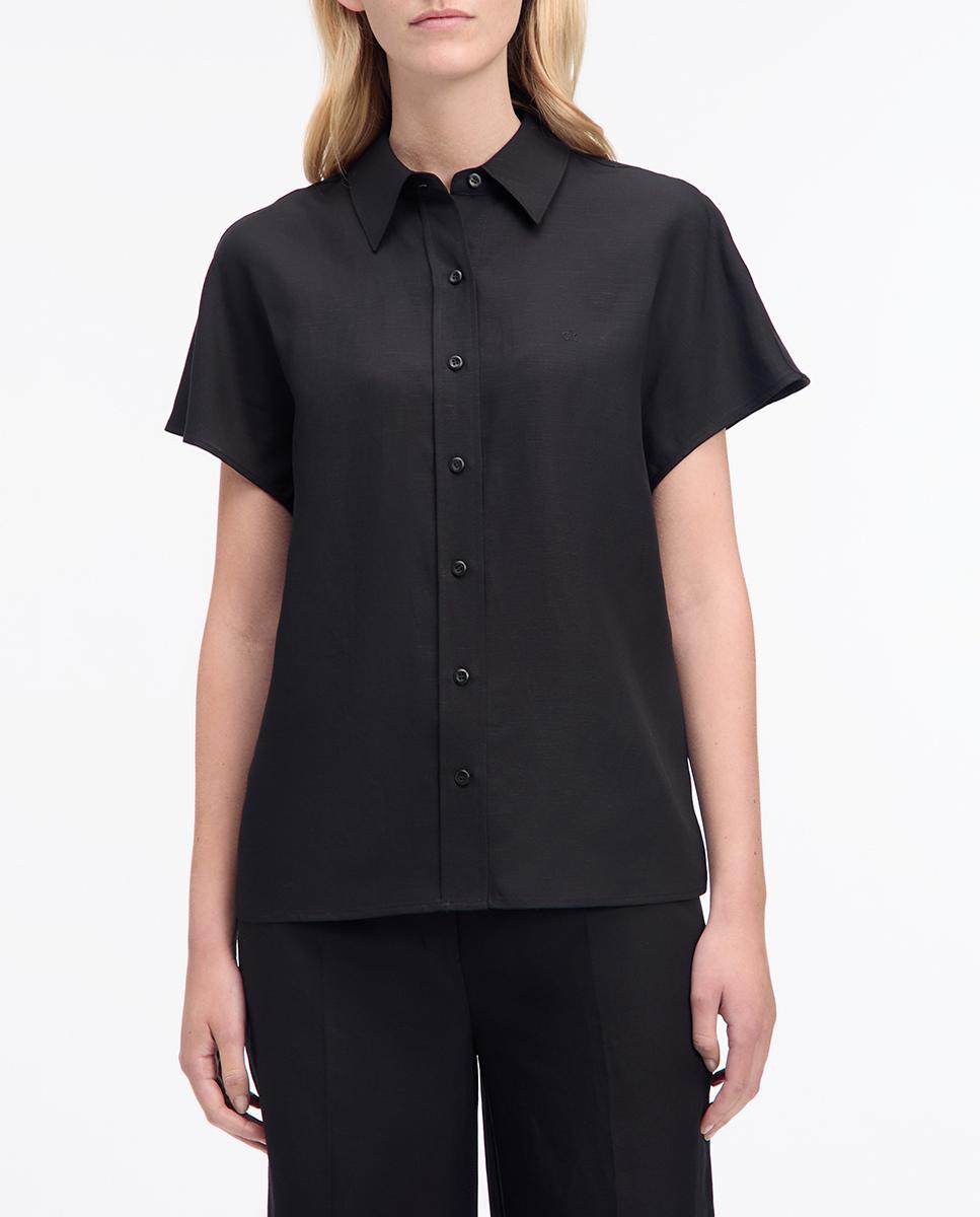 Imagen 0 de Camisa de mujer de manga corta