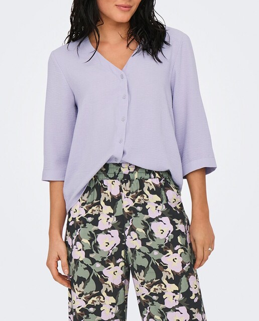 Imagen 0 de Camisa de mujer de manga 3/4