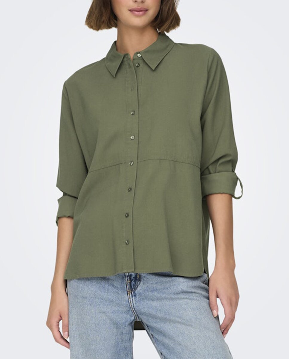 Imagen 0 de Camisa de mujer de manga larga