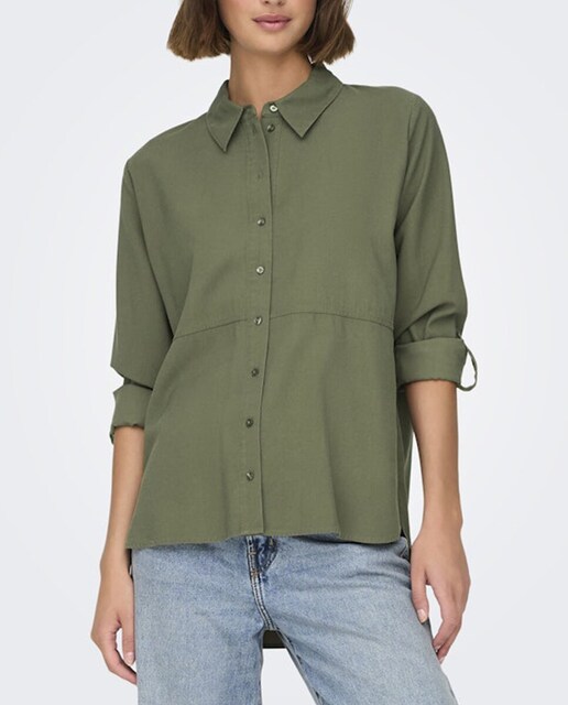 Imagen 0 de Camisa de mujer de manga larga