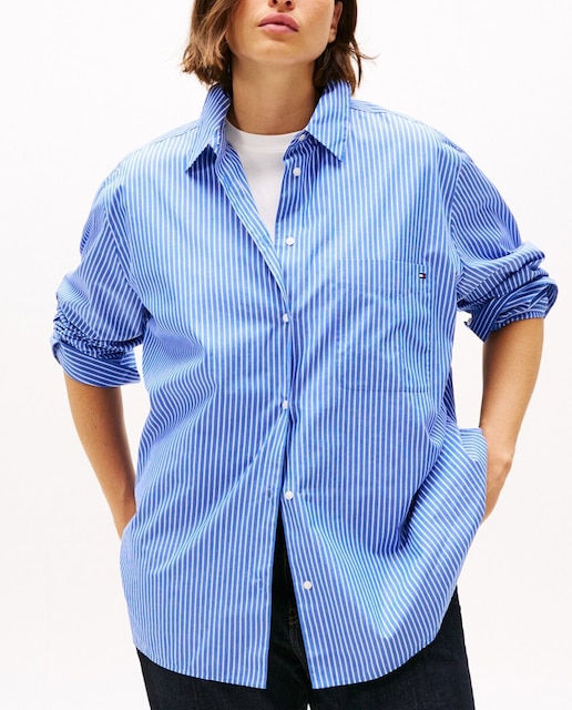 Imagen 0 de Camisa de mujer de manga larga estampada