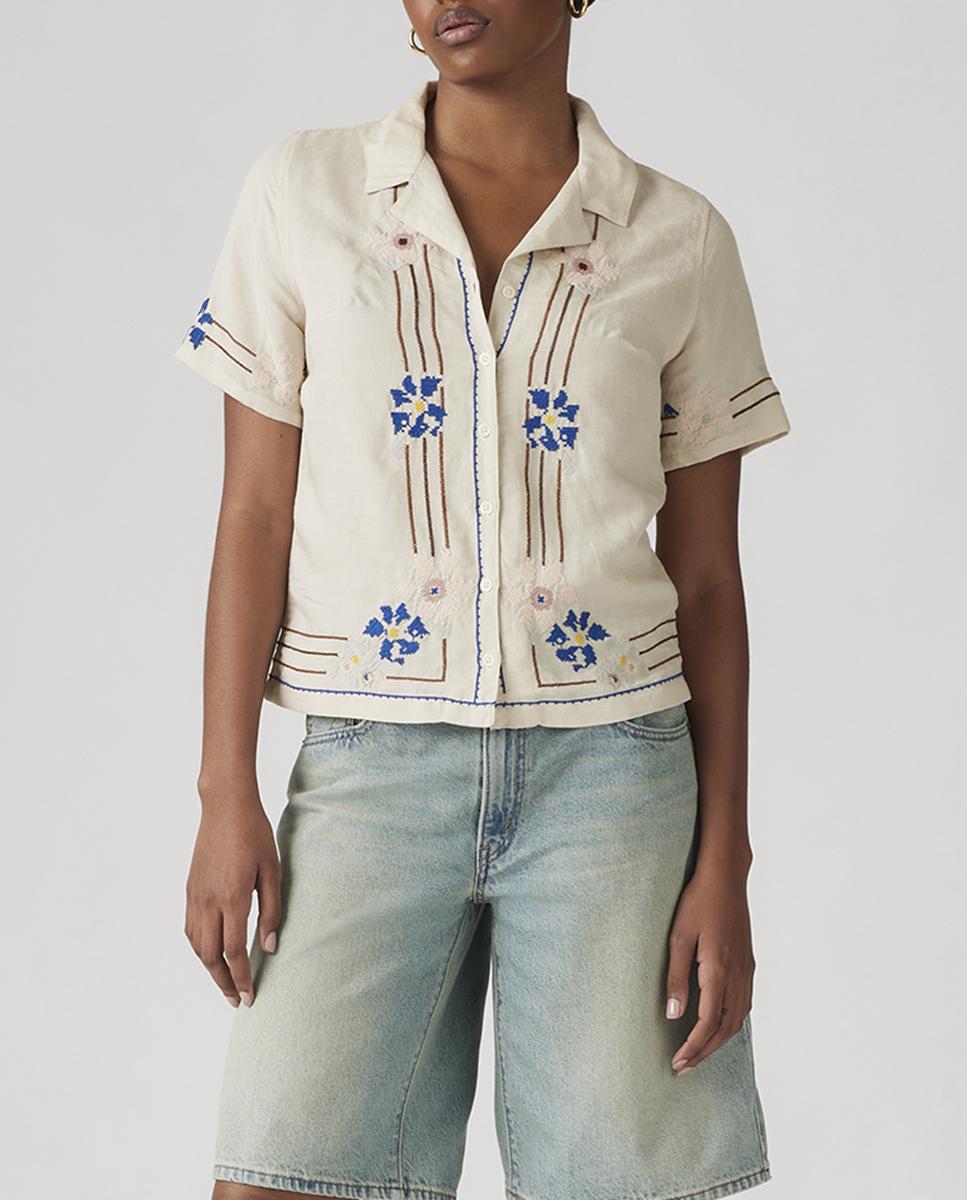 Imagen 0 de Camisa de  mujer manga corta