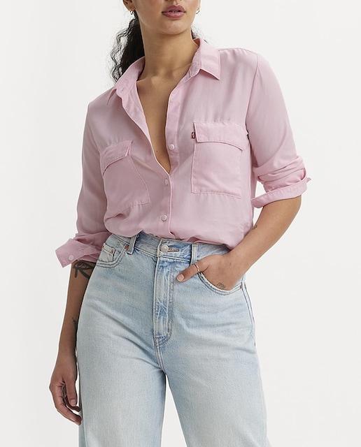 Imagen 0 de Camisa de mujer de manga larga 100% lyocell