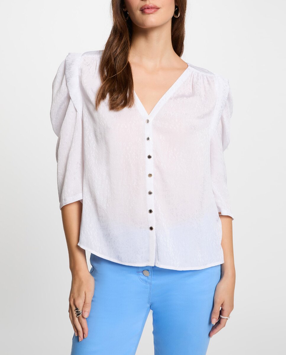 Imagen 0 de Camisa de mujer manga 3/4