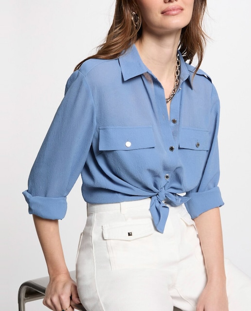 Imagen 0 de Camisa de mujer manga larga