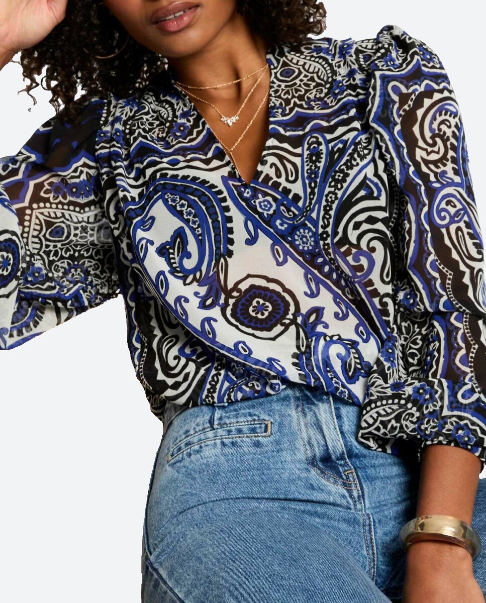 Imagen 0 de Blusa de mujer manga larga