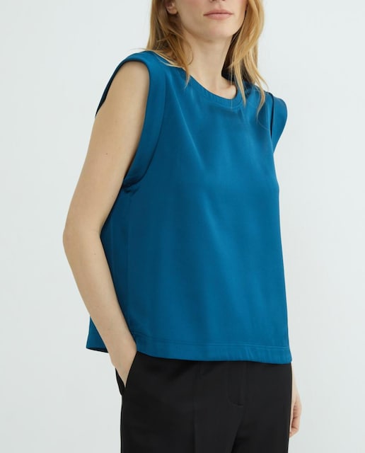 Imagen 0 de Camisa sin mangas cuello caja