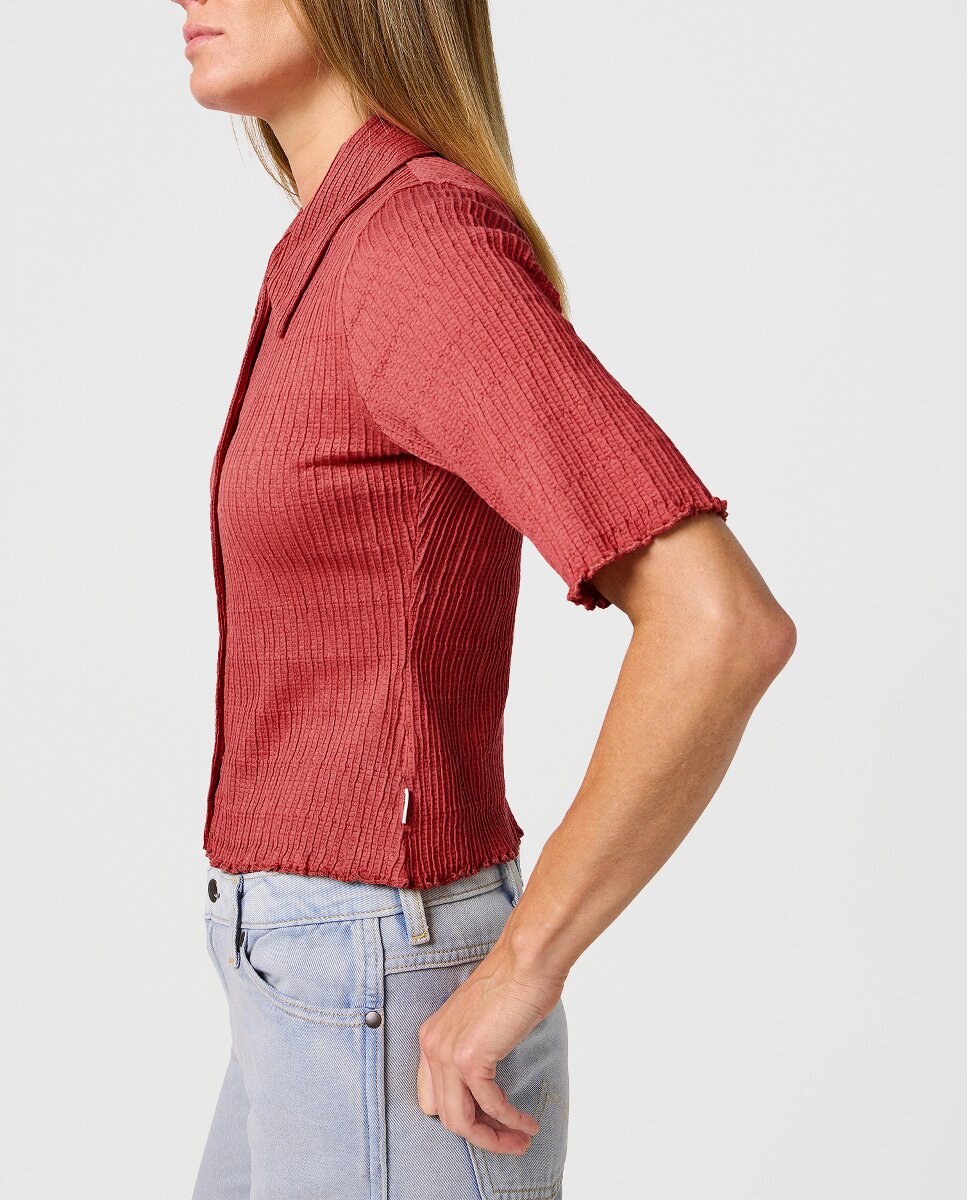 Imagen 0 de Camisa de mujer manga corta