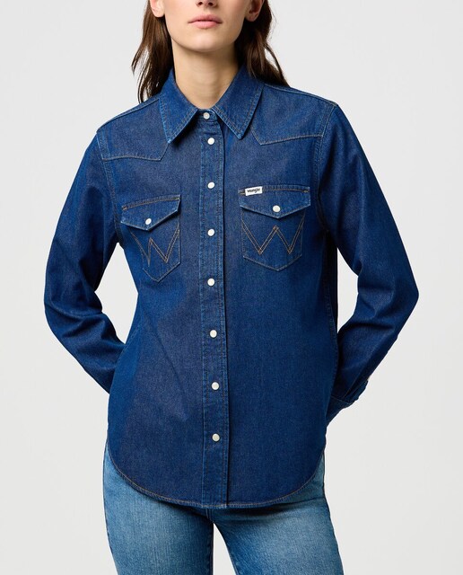 Imagen 0 de Camisa de mujer de manga larga